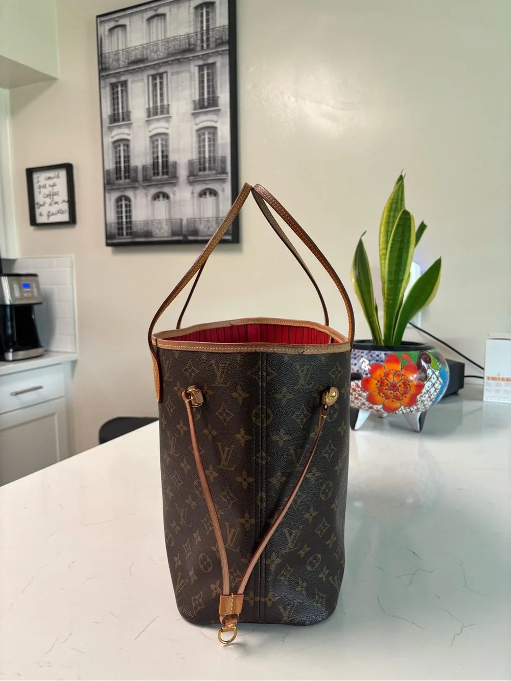 Louis Vuitton Neverfull MM Tote